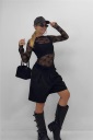 maglia in pizzo trasparente jess